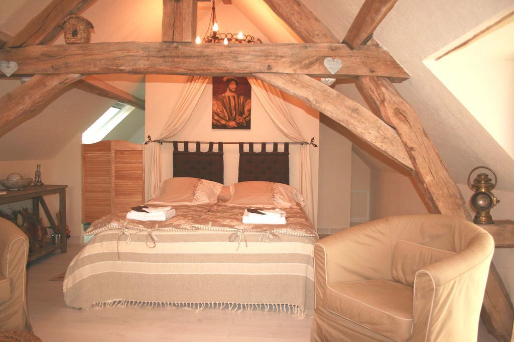 Chambres D'Hotes Le Clos Du Puits Mosnes Room photo